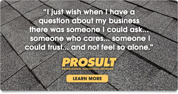 PROSULT networking for roofing contractors