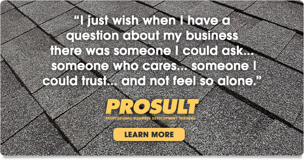 PROSULT networking for roofing contractors