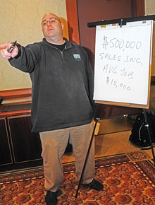 Seminar for increasing contractor sales numbers